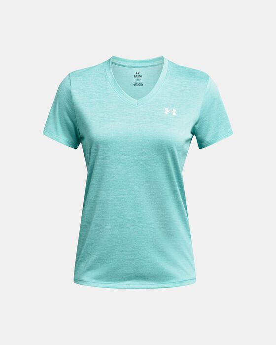 Women's UA Tech™ Twist V-Neck Short Sleeve image number 2