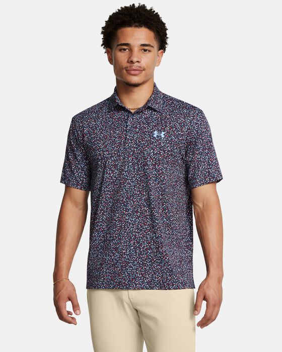 Men's UA Playoff 3.0 Printed Polo image number 0