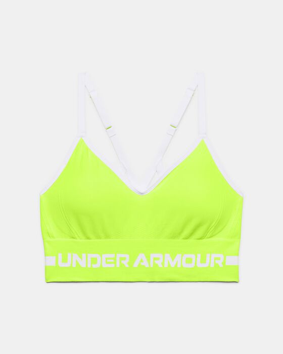 Women's UA Seamless Low Long Sports Bra image number 8