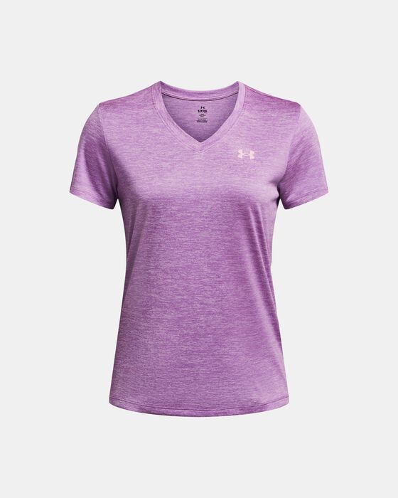 Women's UA Tech™ Twist V-Neck Short Sleeve image number 2