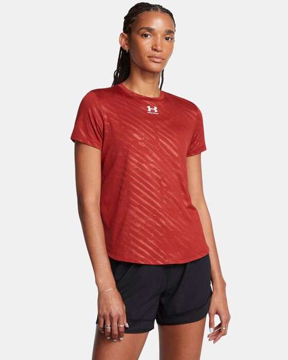 Women's UA Challenger Pro Training Printed Short Sleeve image number 0