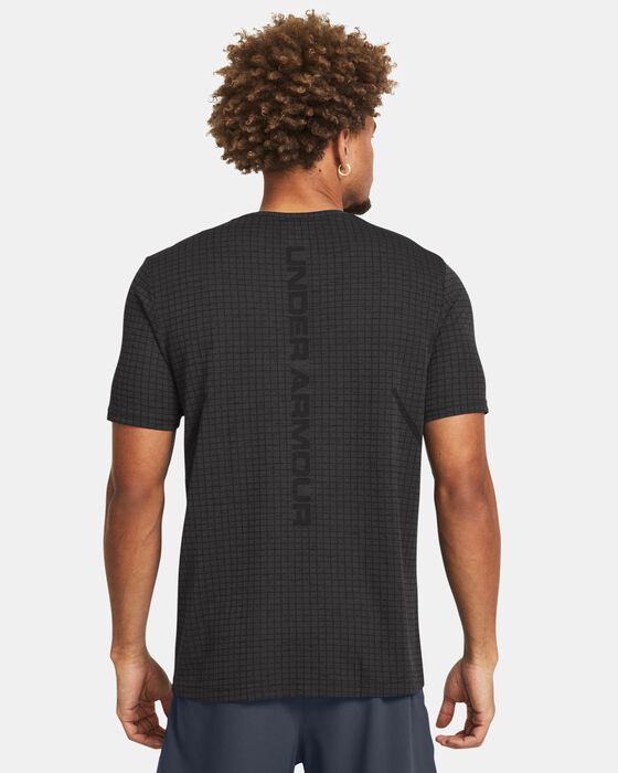 Men's UA Seamless Grid Short Sleeve image number 1