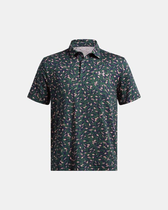 Men's UA Playoff 3.0 Printed Polo image number 4