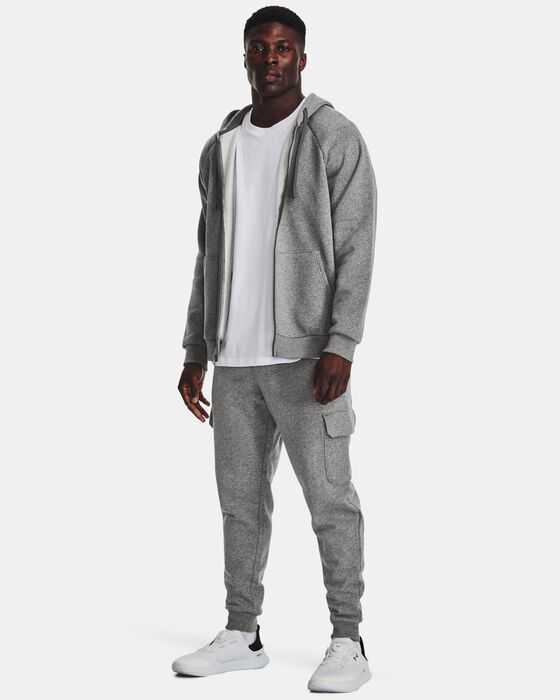 Men's UA Rival Fleece Cargo Joggers image number 2