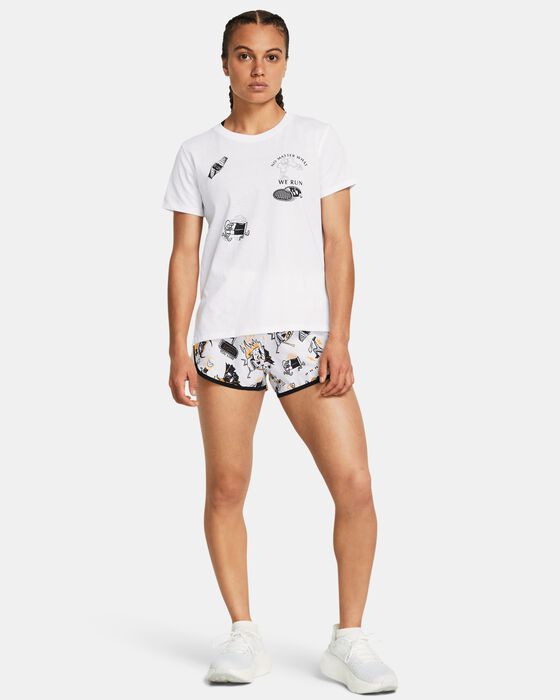 Women's UA Launch Shorts image number 2