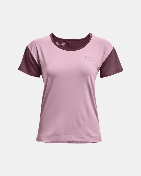 Women's UA RUSH™ Energy Colorblock Short Sleeve image number 4