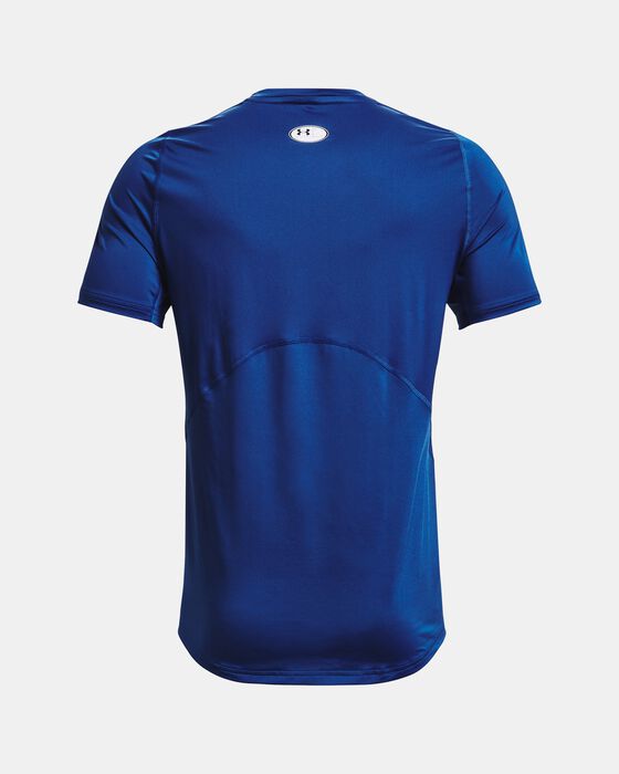 Men's HeatGear® Armour Fitted Short Sleeve image number 5