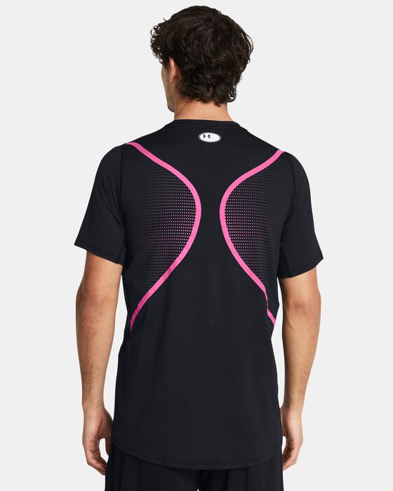 Men's HeatGear® Fitted Graphic Short Sleeve image number 1