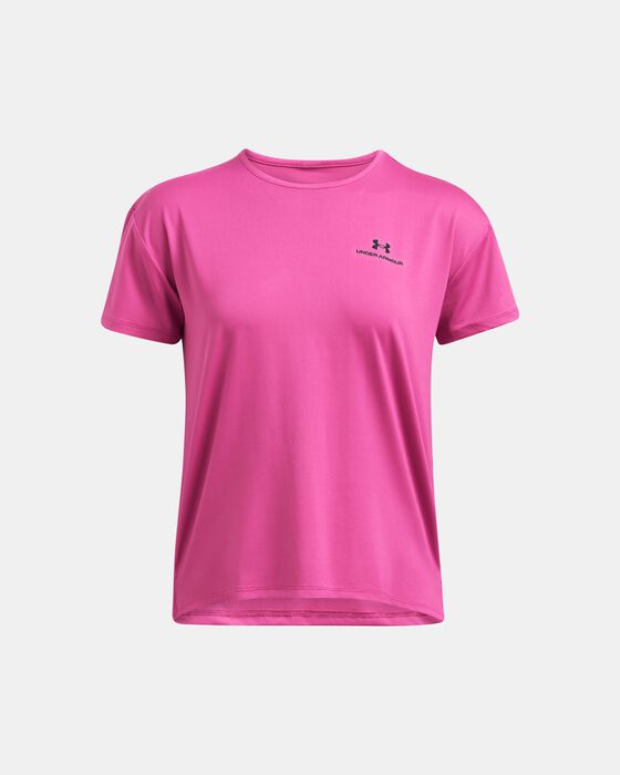 Women's UA RUSH™ Energy 2.0 Short Sleeve image number 2