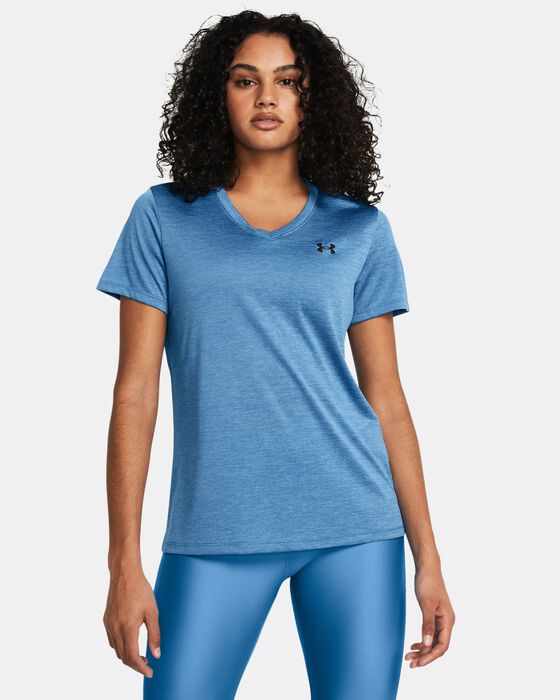 Women's UA Tech™ Twist V-Neck Short Sleeve image number 0