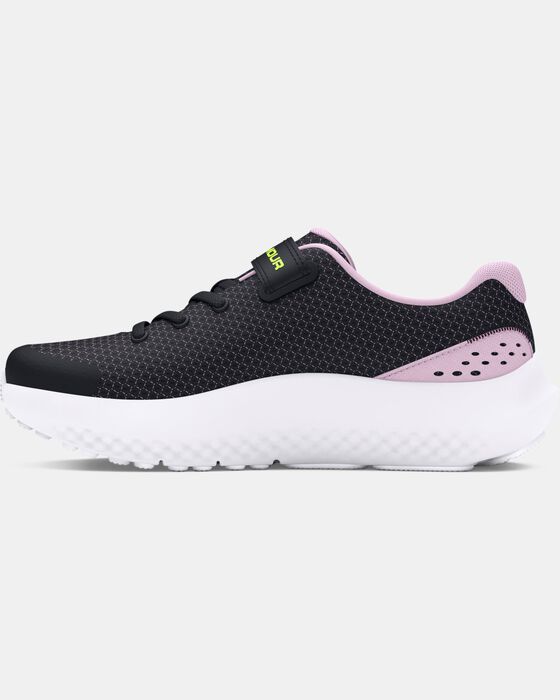 Girls' Pre-School UA Surge 4 AC Running Shoes image number 1