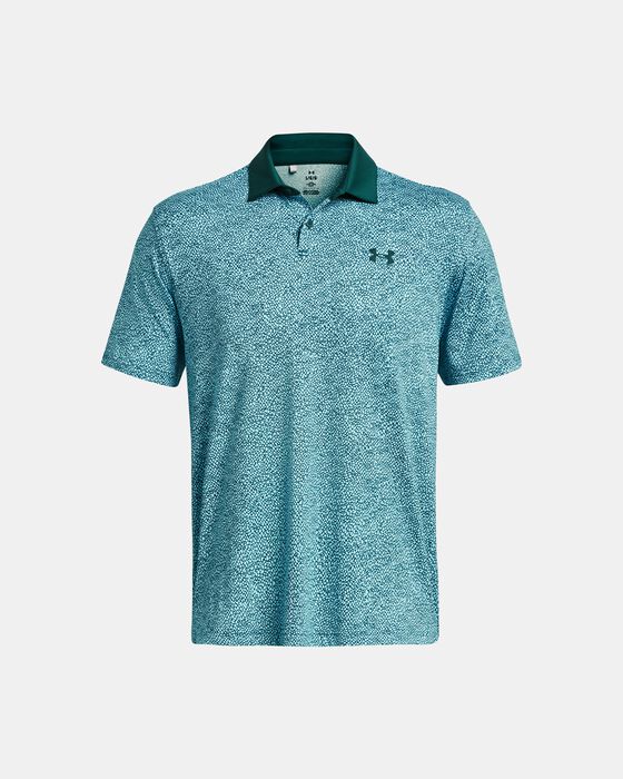 Men's UA Tee To Green Printed Polo image number 3