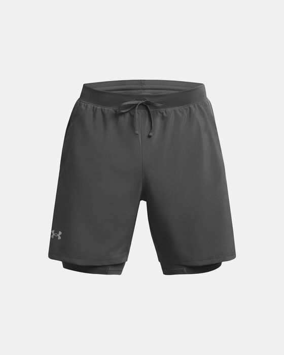 Men's UA Launch 2-in-1 7" Shorts image number 4