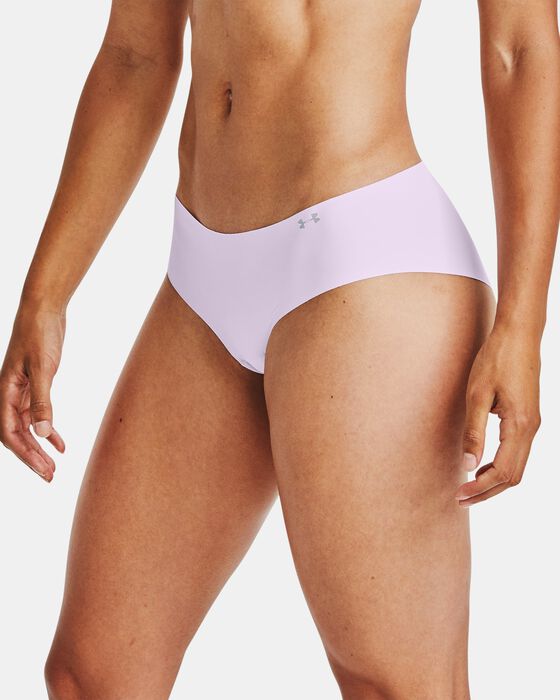 Women's UA Pure Stretch Hipster 3-Pack Printed