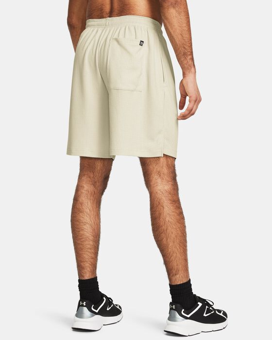 Men's UA Rival Waffle Shorts image number 1