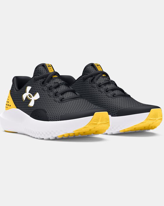 Boys' Grade School UA Surge 4 Running Shoes image number 3