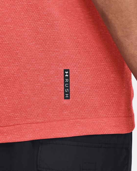 Men's UA RUSH™ Seamless Legacy Short Sleeve image number 3