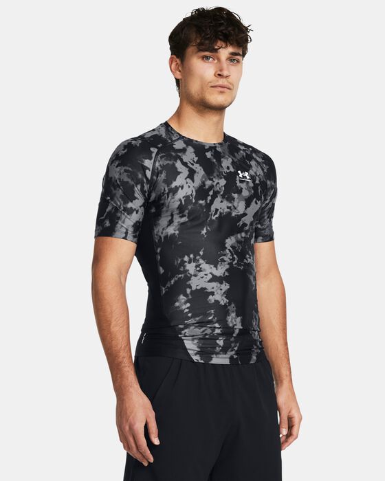 Men's HeatGear® Iso-Chill Printed Short Sleeve image number 0