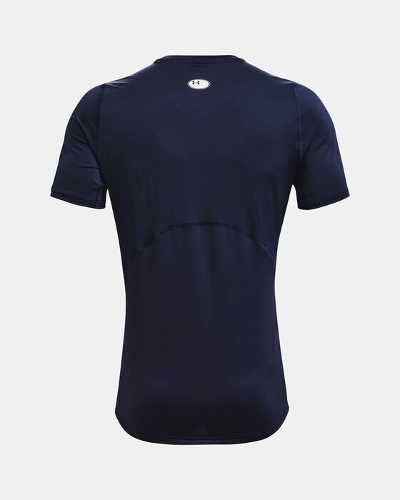 Men's HeatGear® Armour Fitted Short Sleeve image number 6