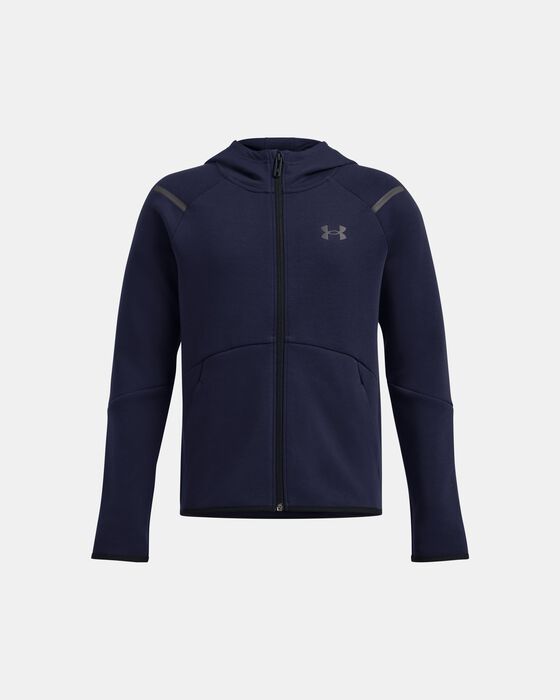 Boys' UA Unstoppable Fleece Full-Zip image number 0