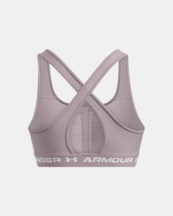 Women's Armour® Mid Crossback Sports Bra image number 10