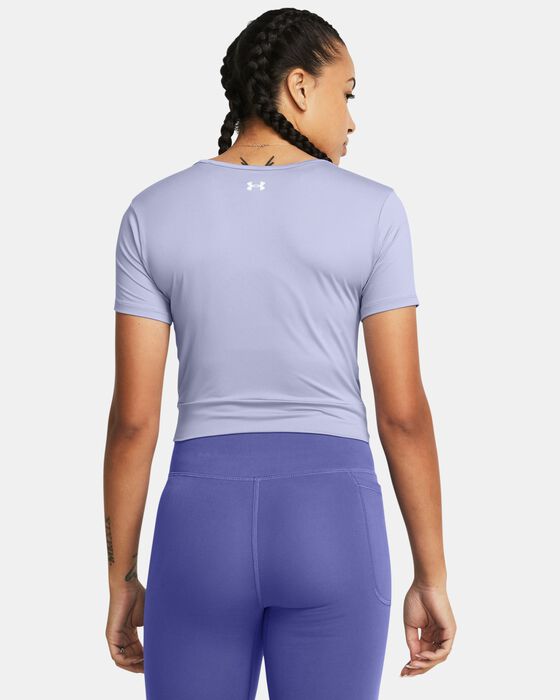 Women's UA Motion Crossover Crop Short Sleeve image number 1