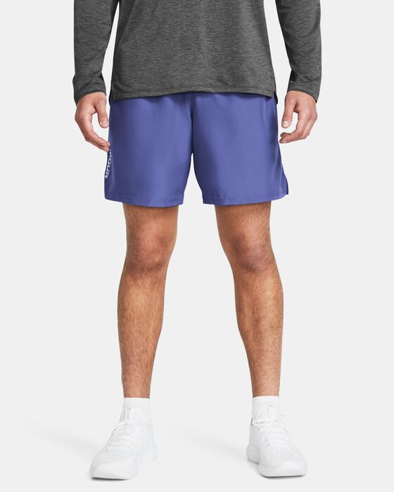 Men's UA Woven Wordmark Shorts image number 0