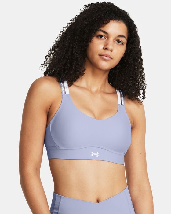 Women's UA Infinity 2.0 Mid Rib Sports Bra image number 0