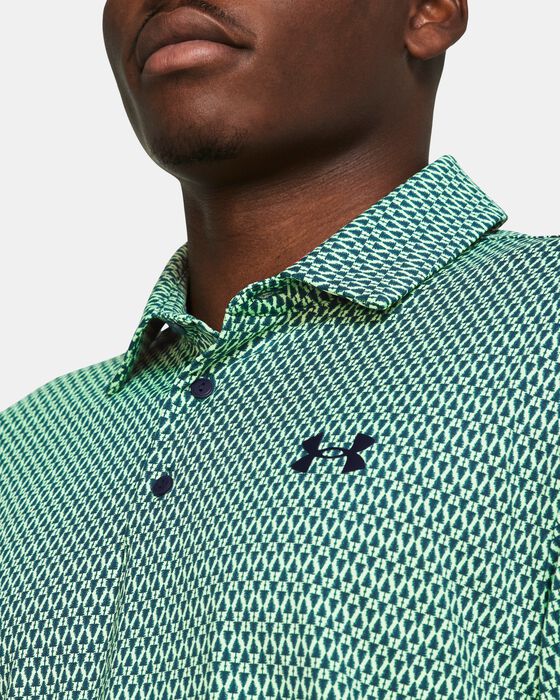 Men's UA Playoff 3.0 Printed Polo image number 3