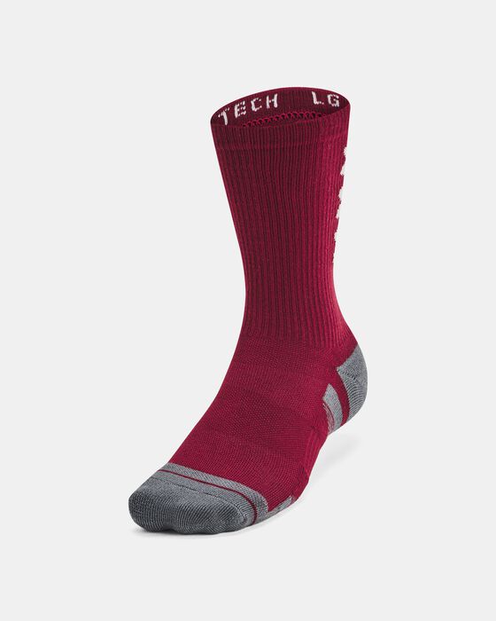 Unisex UA Performance Tech 3-Pack Crew Socks image number 1