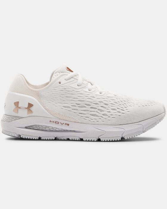 Women's UA HOVR™ Sonic 3 Metallic Running Shoes image number 0