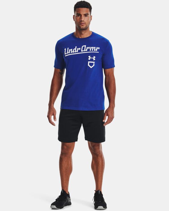 Men's UA Armour Terry Shorts image number 9