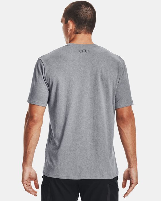 Under Armour Men's Sportstyle Logo Short Sleeve T-Shirt, Grey, M price in  Saudi Arabia,  Saudi Arabia