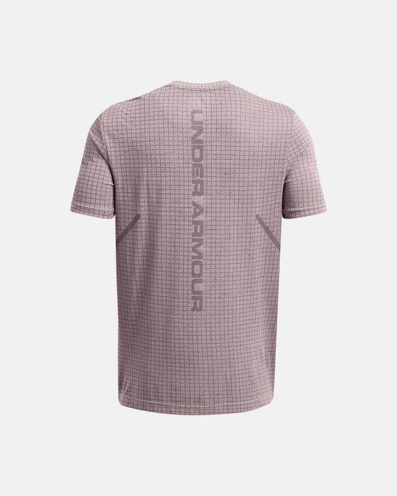 Men's UA Seamless Grid Short Sleeve image number 3