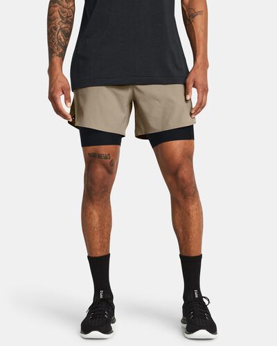 Men's UA Peak Woven 2-in-1 Shorts