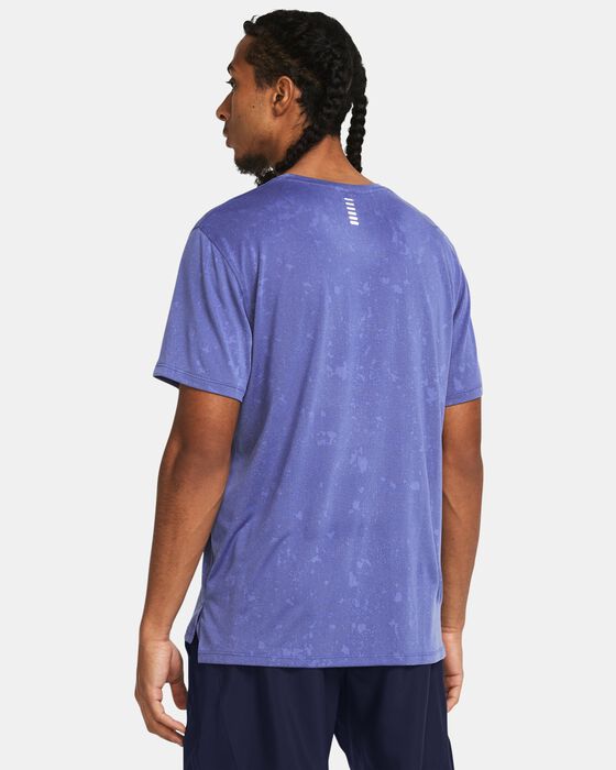 Men's UA Launch Splatter Short Sleeve image number 1