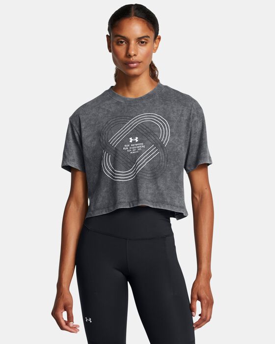 Women's UA Run Anywhere Short Sleeve image number 0