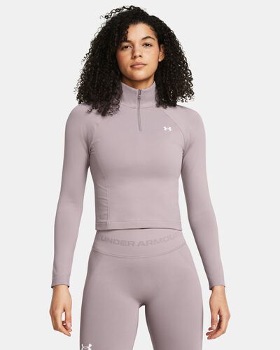 Women's UA Vanish Seamless ™¼ Zip Crop