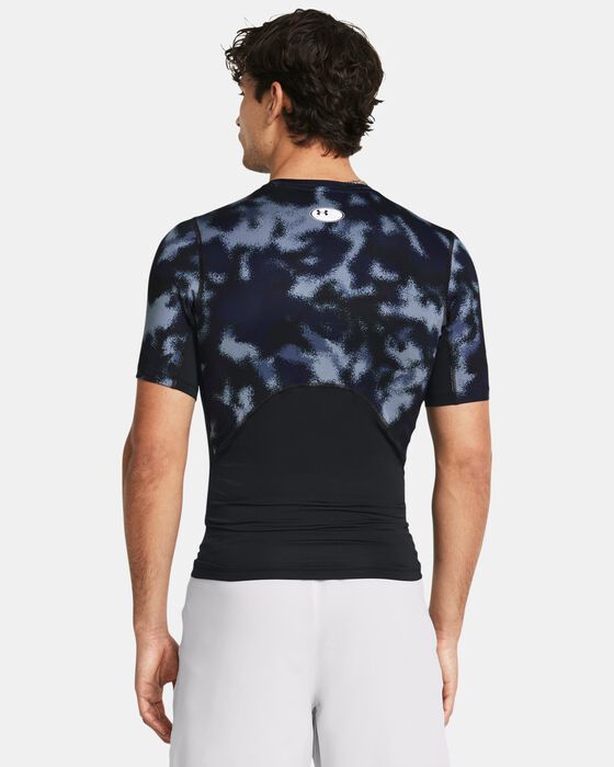 Men's HeatGear® Printed Short Sleeve image number 1