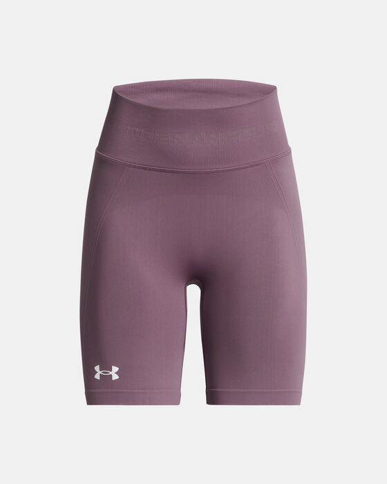 Women's UA Train Seamless Shorts image number 4