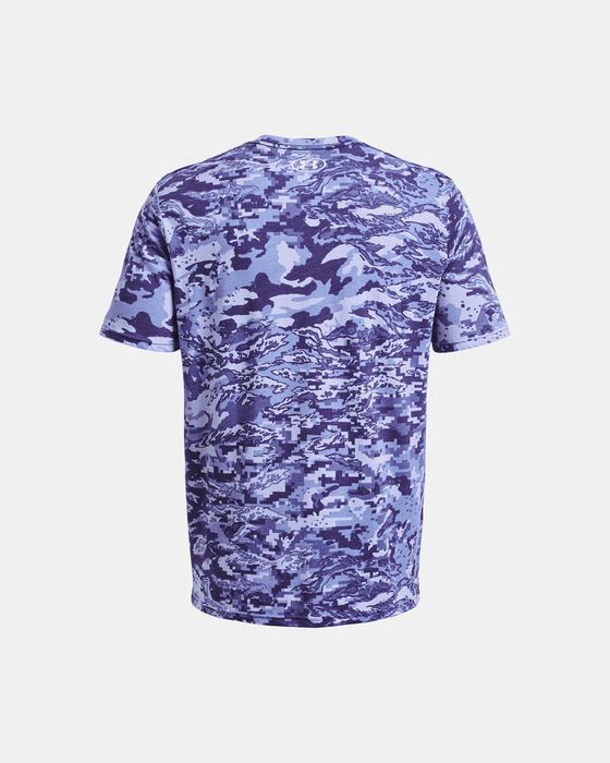 Men's UA ABC Camo Short Sleeve image number 5