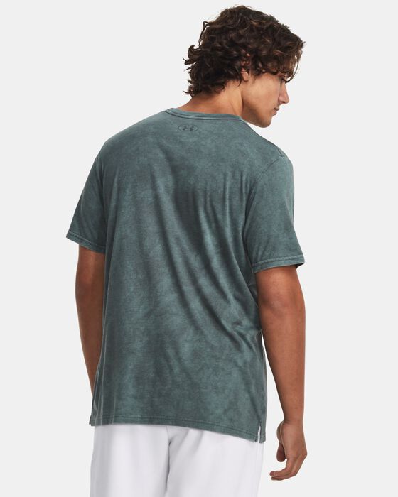 Men's UA Elevated Core Wash Short Sleeve image number 1