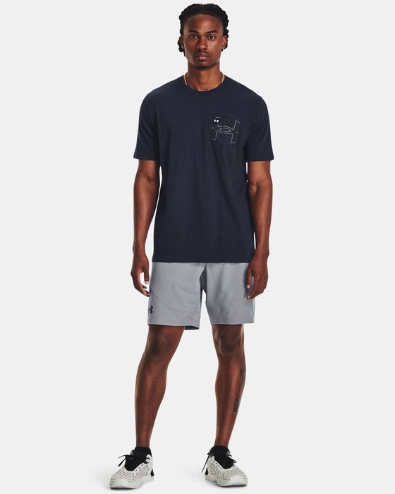 Men's UA Elevated Core Pocket Short Sleeve image number 2