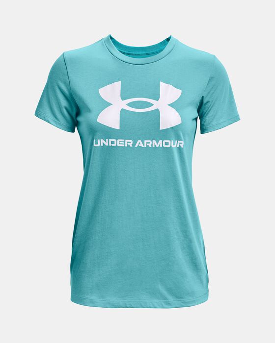 Women's UA Sportstyle Graphic Short Sleeve image number 4