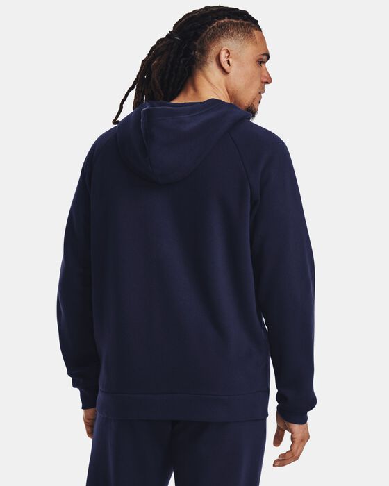 Men's UA Rival Fleece Full-Zip Hoodie image number 1