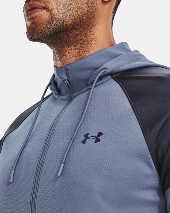 Men's UA RUSH™ Warm-Up Full-Zip image number 3