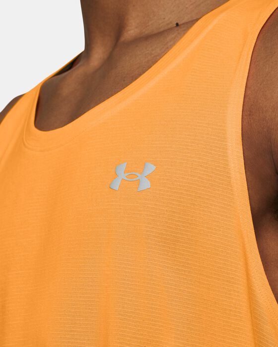 Men's UA Launch Singlet image number 2