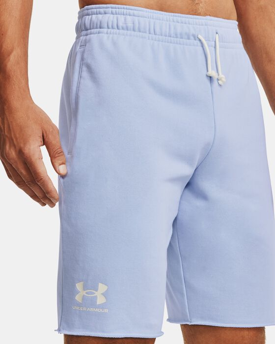 Men's UA Rival Terry Shorts image number 3