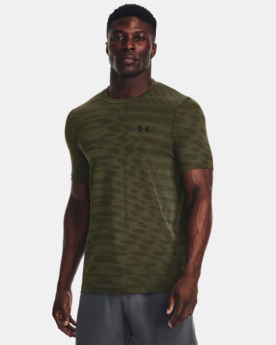 Men's UA Seamless Ripple Short Sleeve image number 0