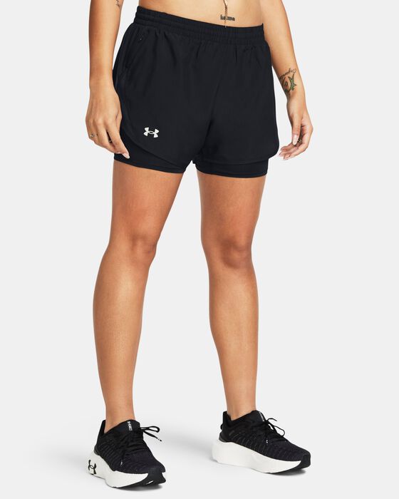 Women's UA Fly-By 2-in-1 Shorts image number 0